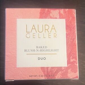 Laura Geller Baked Blush-N-Highlight Duo - Soft Pink
